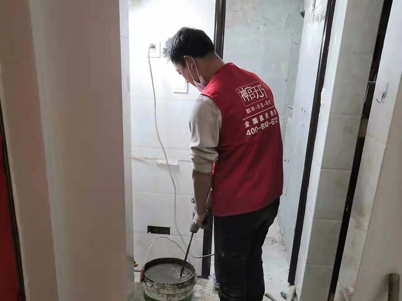 紅磚砌墻是原始的隔斷手法，你知道衛(wèi)生間隔斷墻用紅磚怎么弄嗎(圖3)